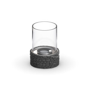 Fire Stone Masaüstü Şömine - SİYAH